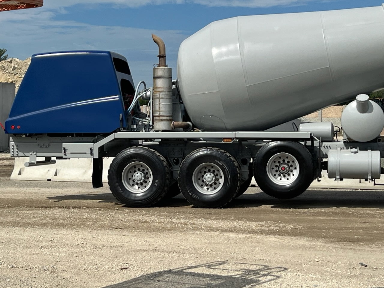 Fleet Mixer Truck Refinish