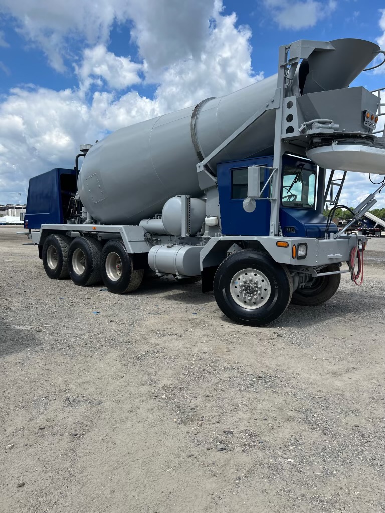 Concrete Mixer Truck Refinish